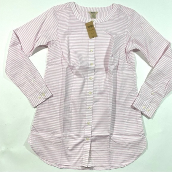 New Duluth Wrinkle Fighter Tunic Shirt Pink Size XS - Picture 1 of 5